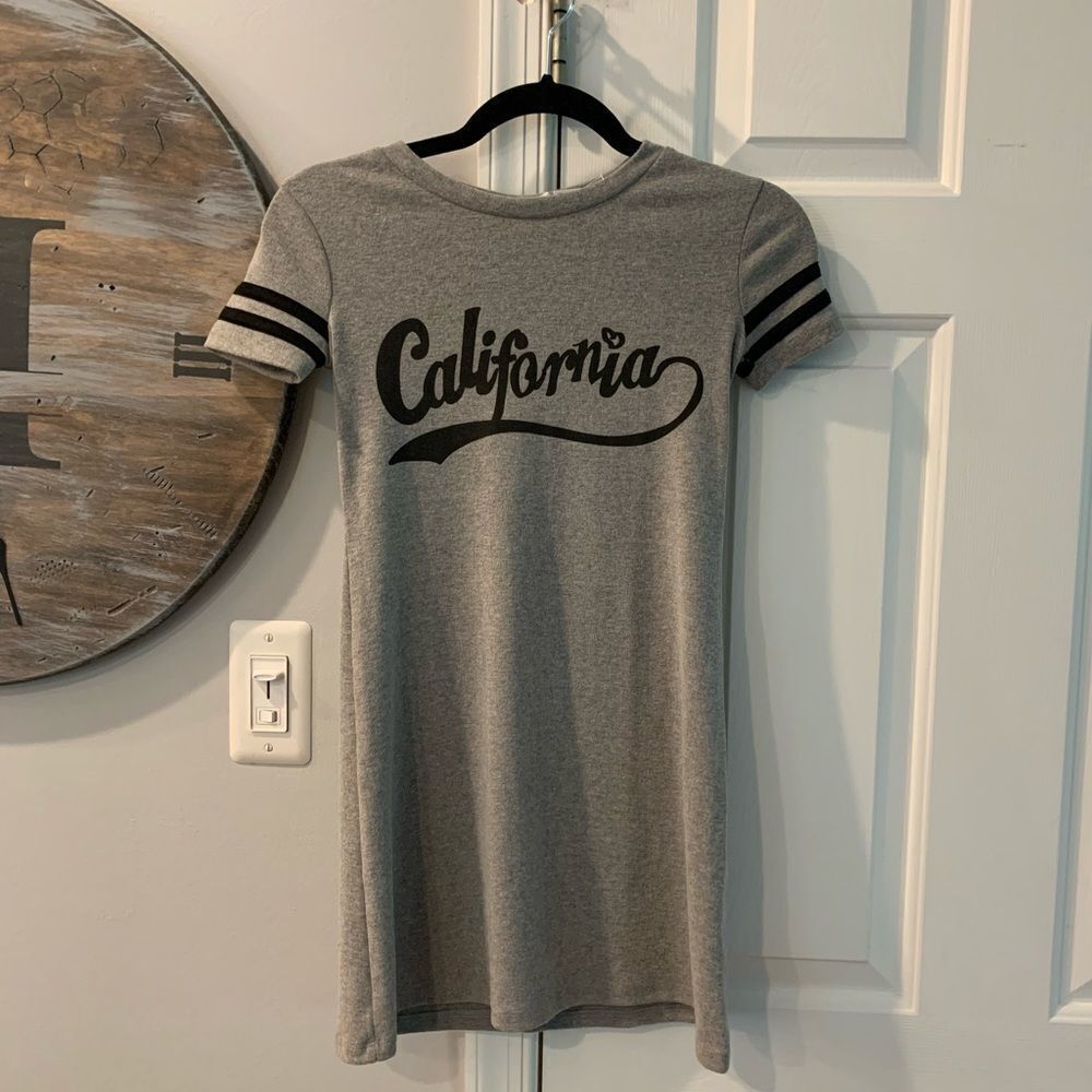 Full Tilt California Baseball Dress sz XS NWT